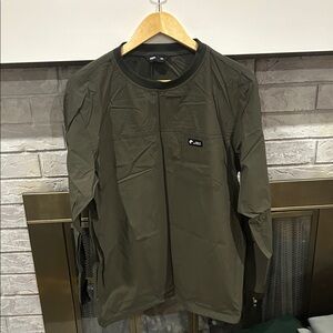 Olive Green Long Sleeve Rash Guard/Shirt